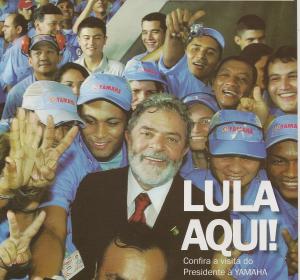 Administrador do Site com Presidente Lula